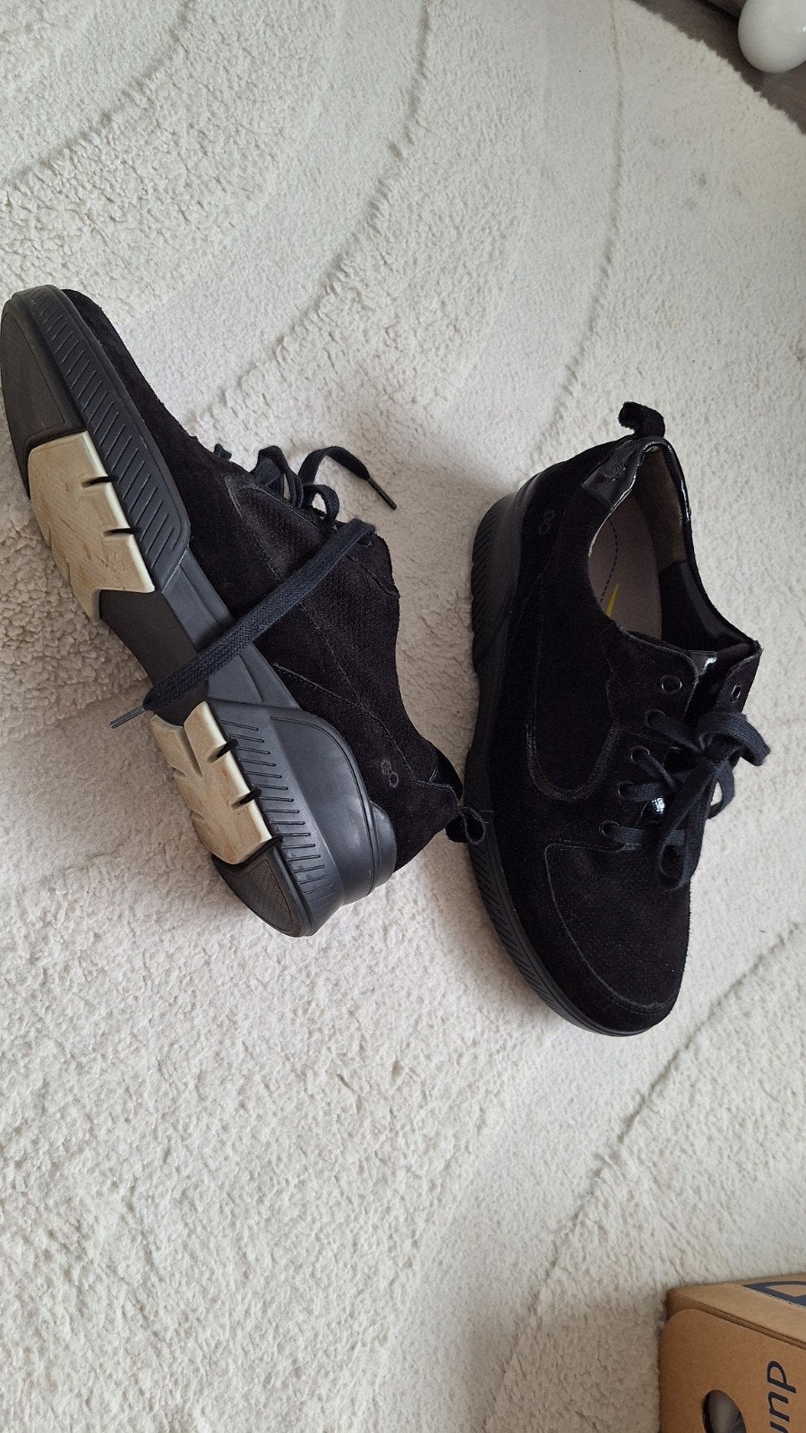 durea go maat 6k, Ophalen of Verzenden, Zo goed als nieuw, Zwart, Sneakers of Gympen