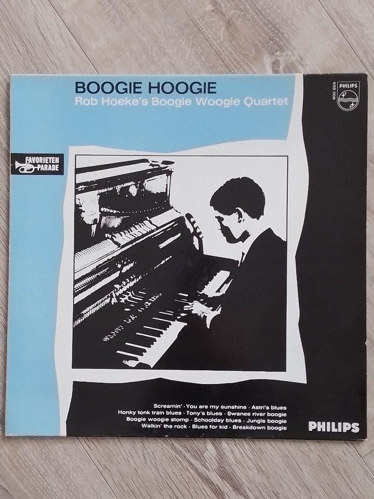 Rob Hoeke's Boogie Woogie Quartet/Jazz, LP, Inclusief binnenhoes, Gebruikt, Ophalen of Verzenden