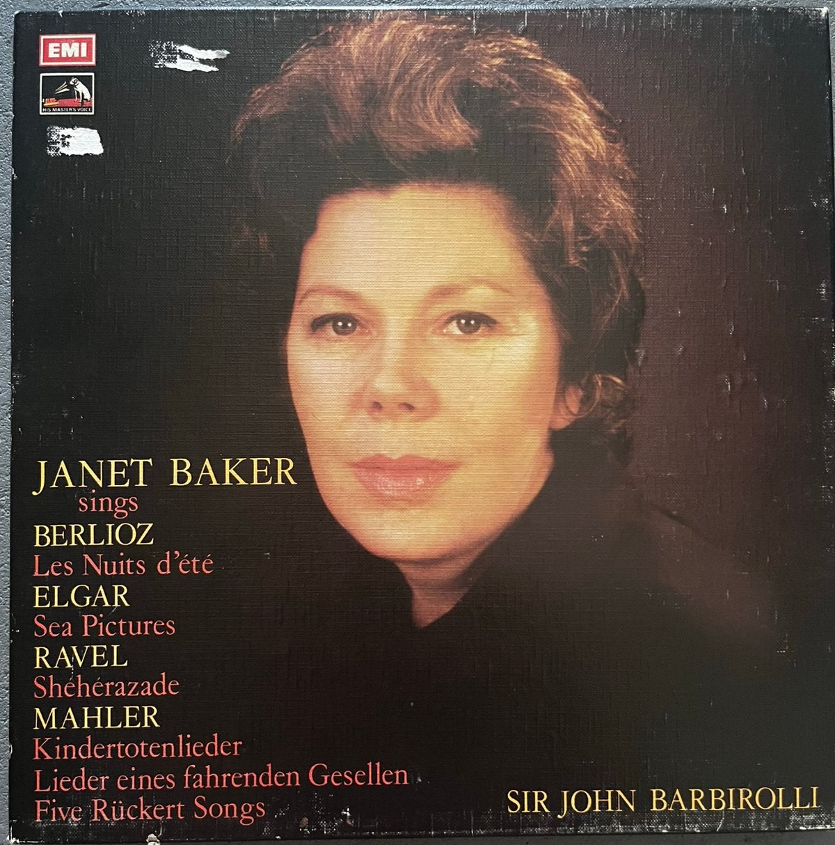 3lp box klassiek elpee vinyl Barbirolli Janet Baker Sings, Ophalen, Overige typen, Zo goed als nieuw, 12 inch