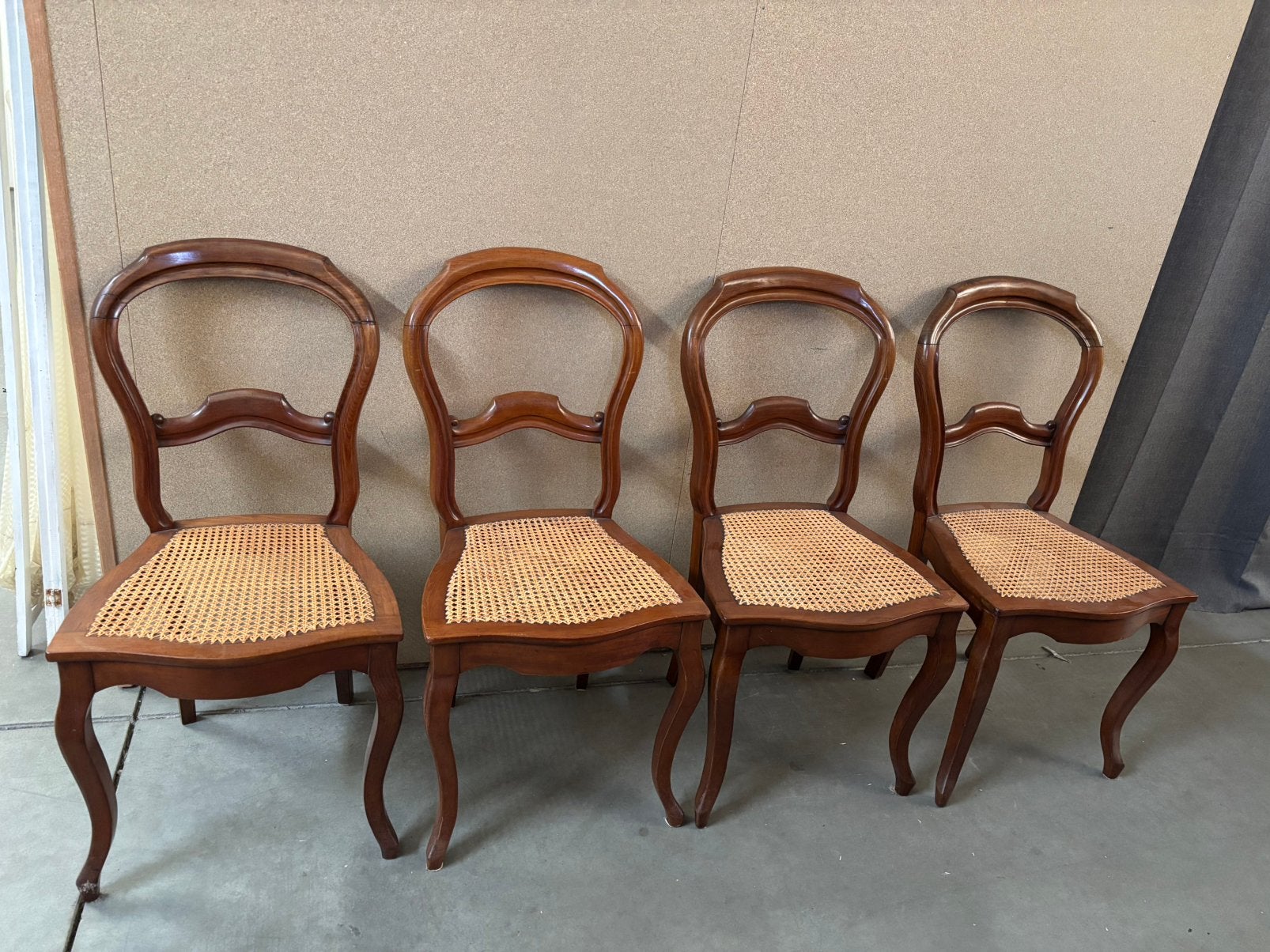 Brocante Biedermeier stoelen, Antiek en Kunst, Ophalen