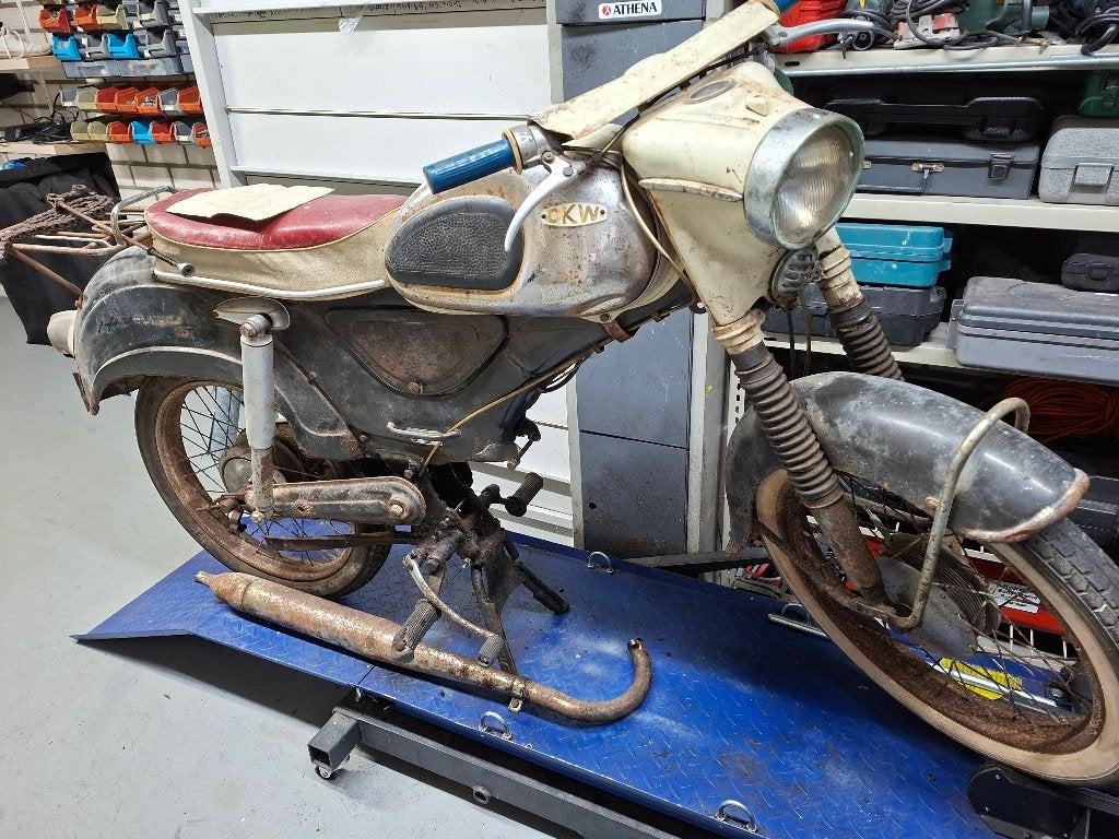 DKW Hummel 166 5 bak voor onderdelen op opmaak, Ophalen, Gebruikt, Overige typen, Overige merken