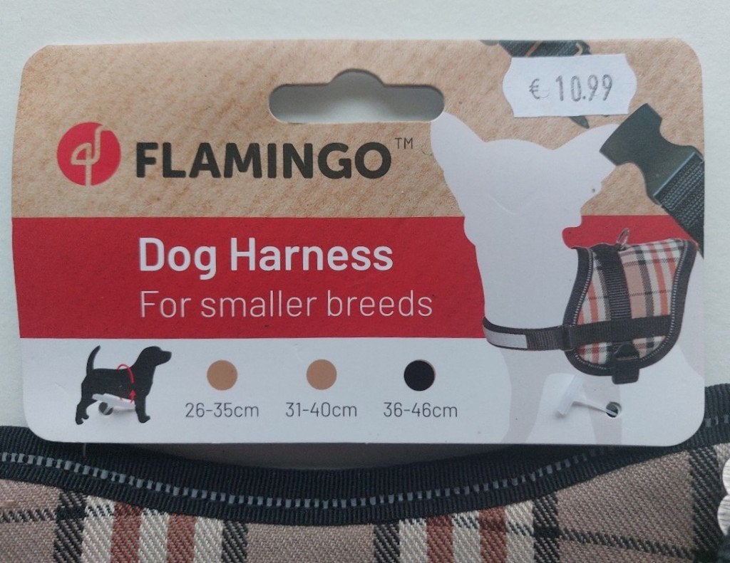 Foto 2 van Flamingo, Dog Harness / Honden harnas(NIEUW)