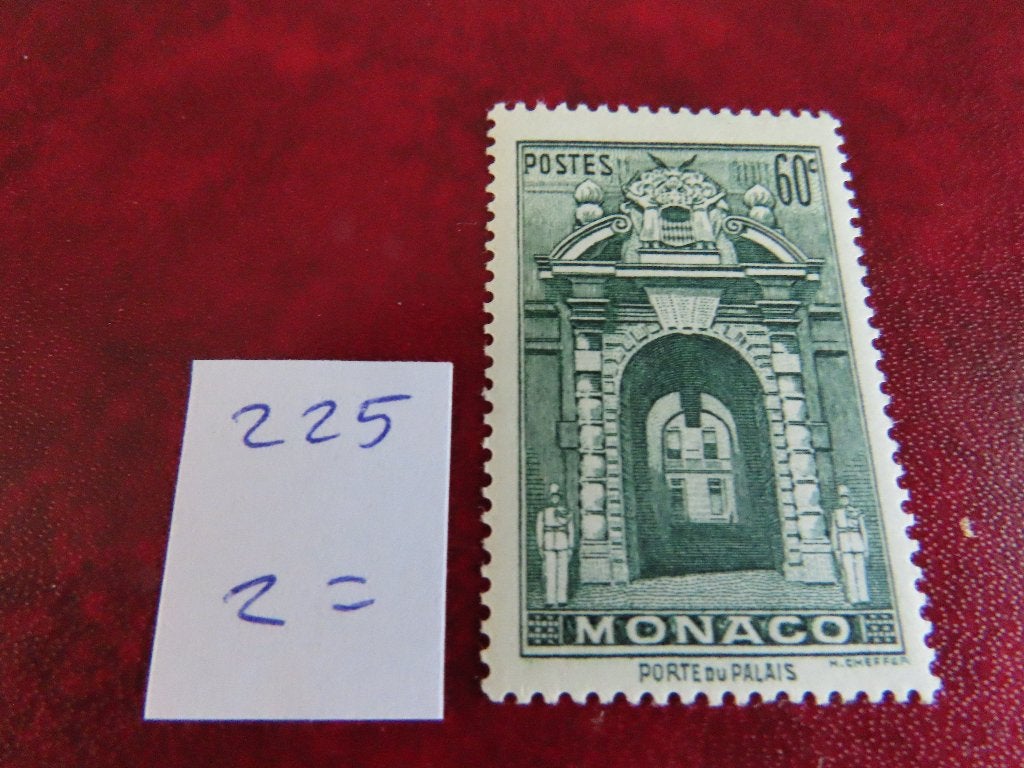 Monaco 225, Ophalen of Verzenden, Monaco, Postfris