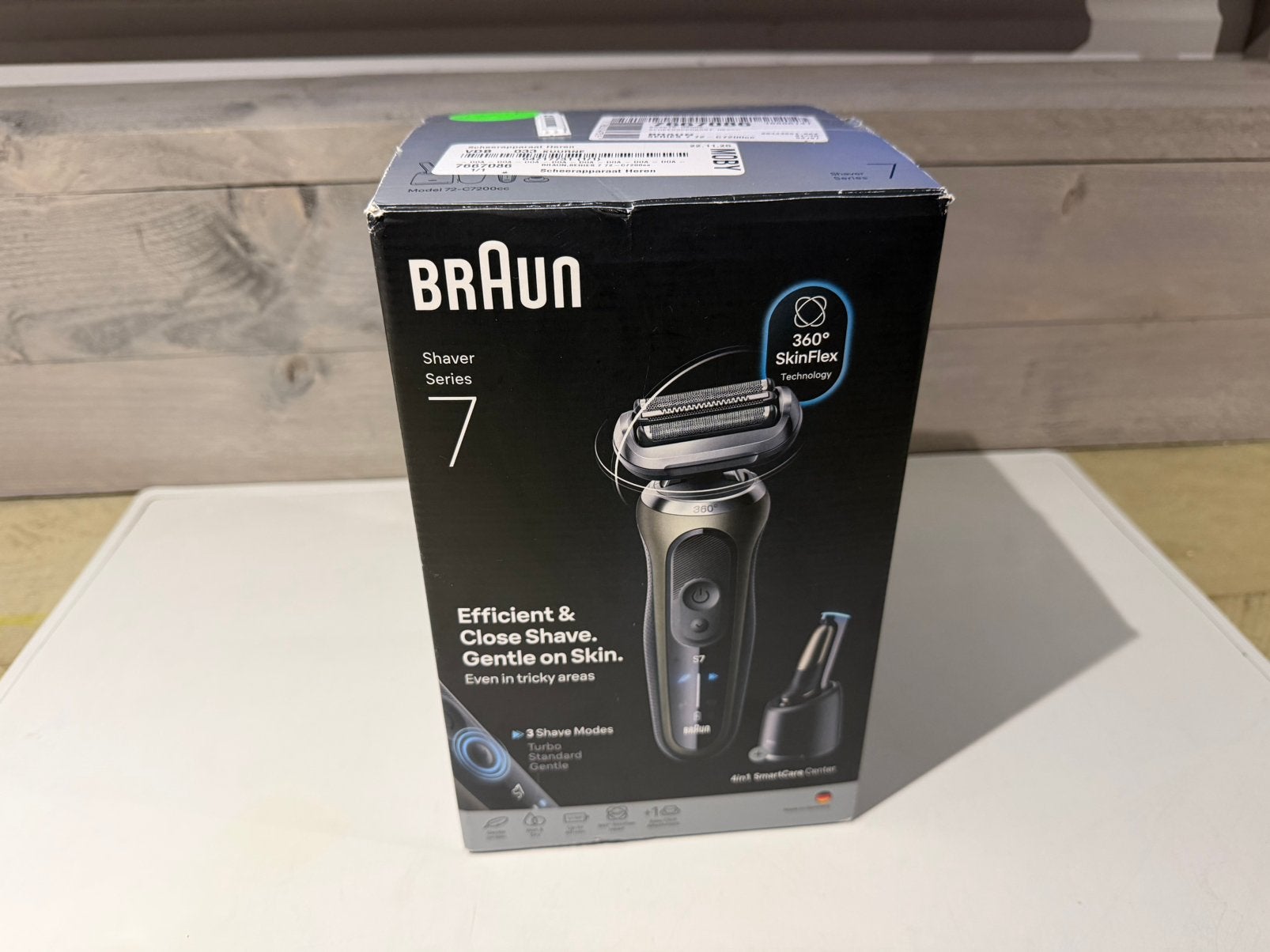Braun Series 7 72-C7200cc Elektrisch Scheerapparaat, Overige typen, Ophalen of Verzenden, Zo goed als nieuw, Nvt