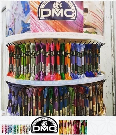 DMC France borduur garens, Ophalen of Verzenden, Nieuw, Handborduren, Borduurgaren of Zijde
