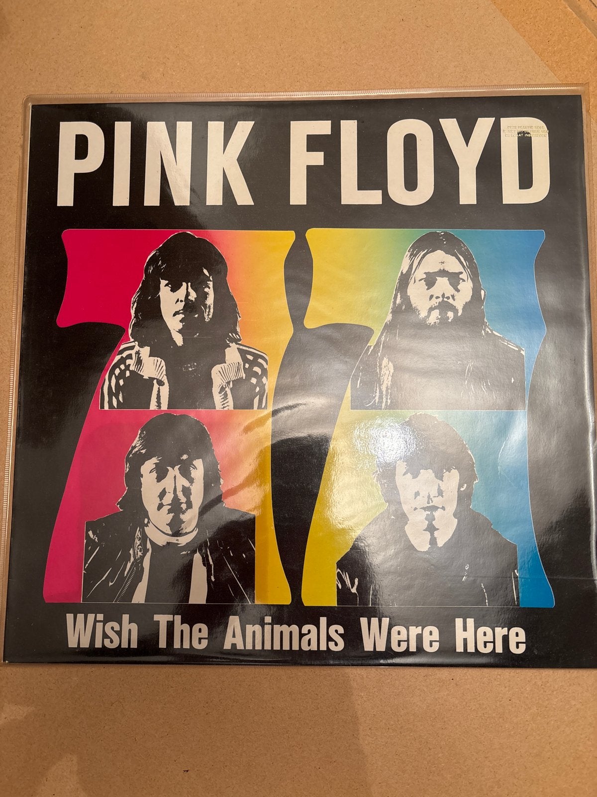 Pink Floyd - Wish The Animals Were Here (Live Tour 77), LP, Rock, Gebruikt, Ophalen of Verzenden