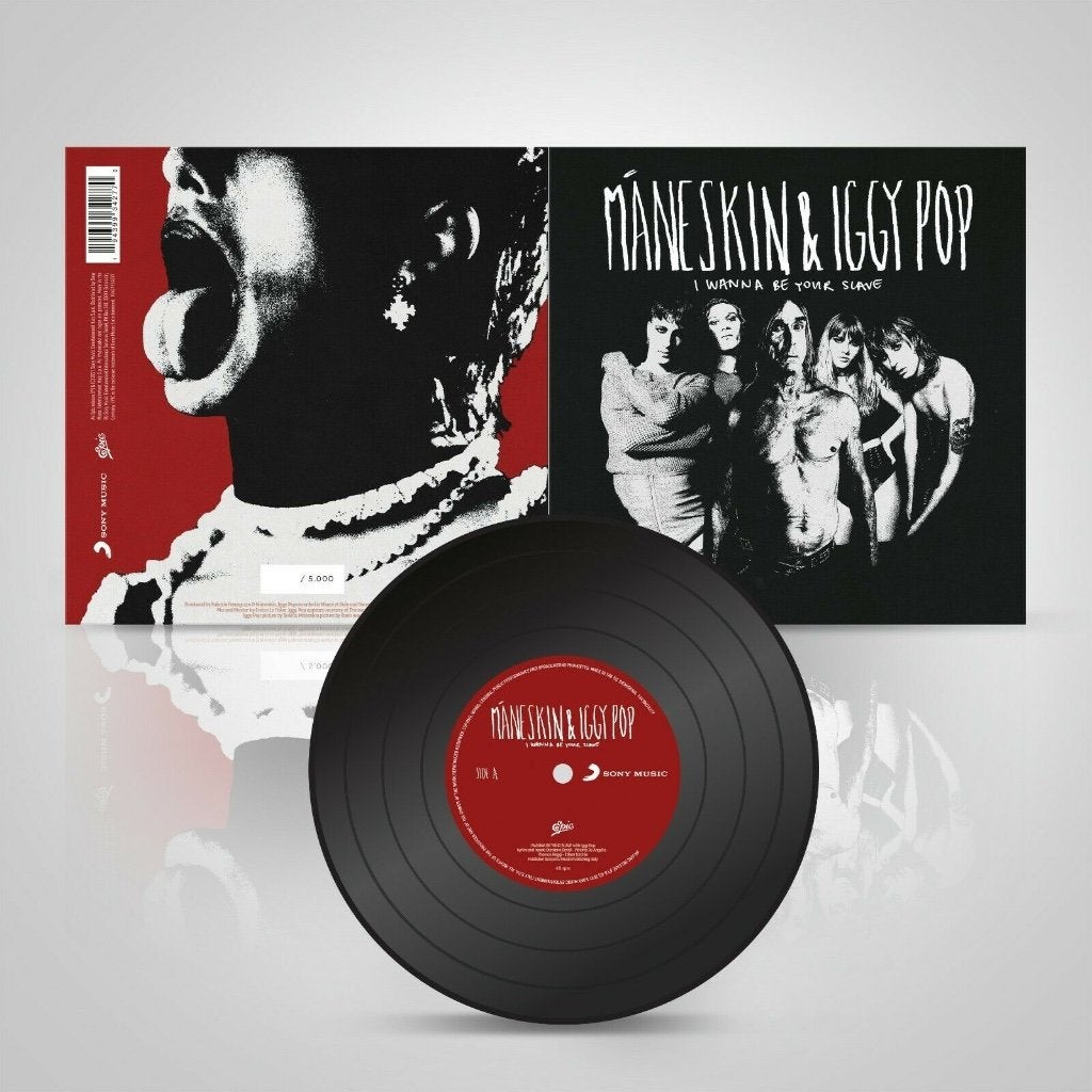 Vinyl Single Maneskin & Iggy Pop I Wanne Be Your Slave NIEUW, 7 inch, Single, 2020 tot heden, Ophalen of Verzenden
