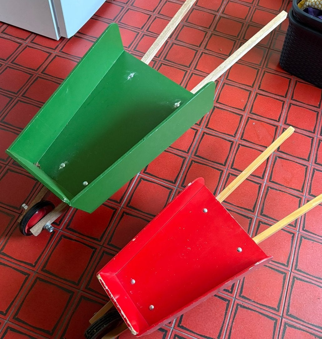 Houten kinderkruiwagens, Ophalen, Gebruikt, Jongen of Meisje