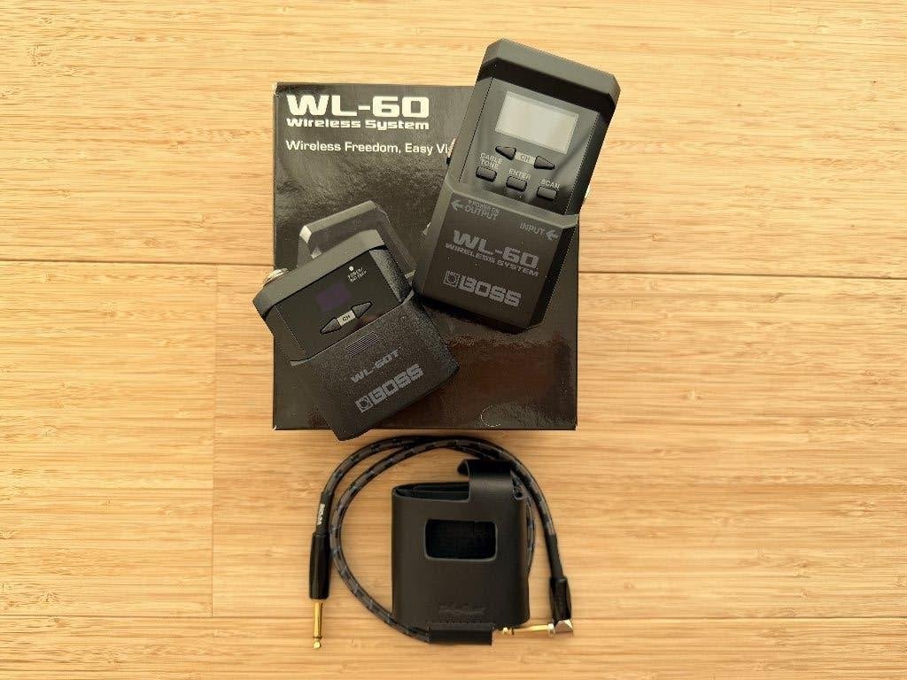 BOSS WL-60 Draadloos Systeem voor gitaar/bas wireless system, Ophalen of Verzenden, Zo goed als nieuw, Overige typen