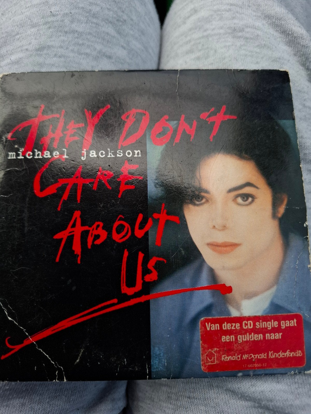 Michael Jackson - They Don't Care About Us CD Single, Ophalen of Verzenden, Gebruikt, Pop