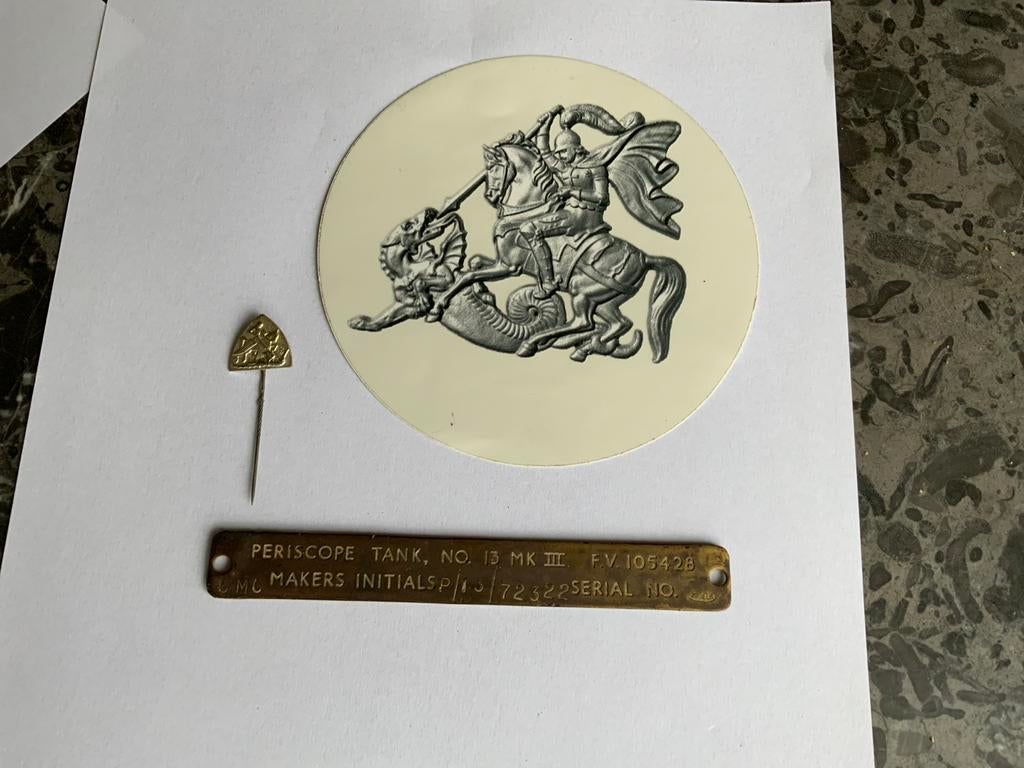 Nederlandse Cavalerie Collectie: drie voorwerpen., Verzamelen, Ophalen of Verzenden, Landmacht, Nederland, Overige typen