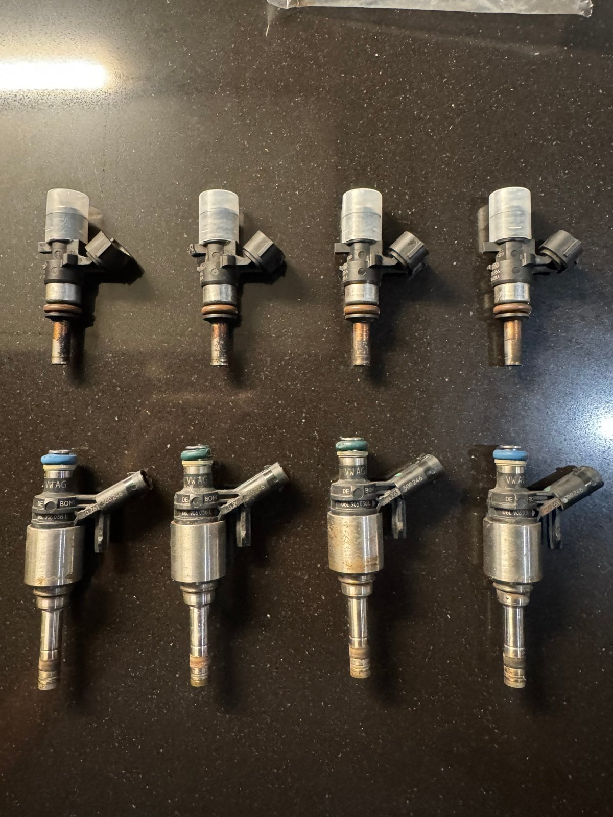 INJECTOREN SET Golf 7R 2.0 TSI, Ophalen of Verzenden, Gebruikt, Volkswagen