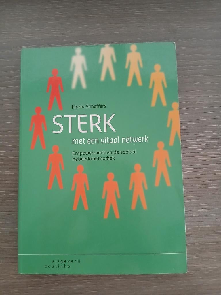 Sterk met een vitaal netwerk - Maria Scheffers, Ophalen of Verzenden, Zo goed als nieuw, Maria Scheffers