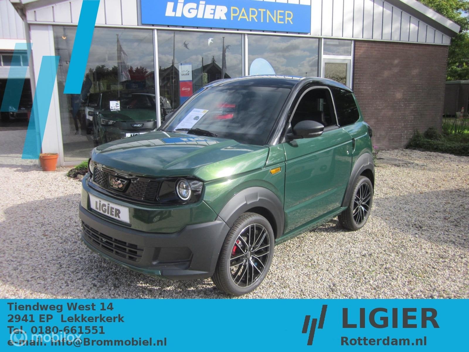 Ligier Myli R.Ebel elektrische brommobiel luxe model nieuw, Route d'Hauterive Abrest, Nieuw, Info@Ligier.fr, Ligier