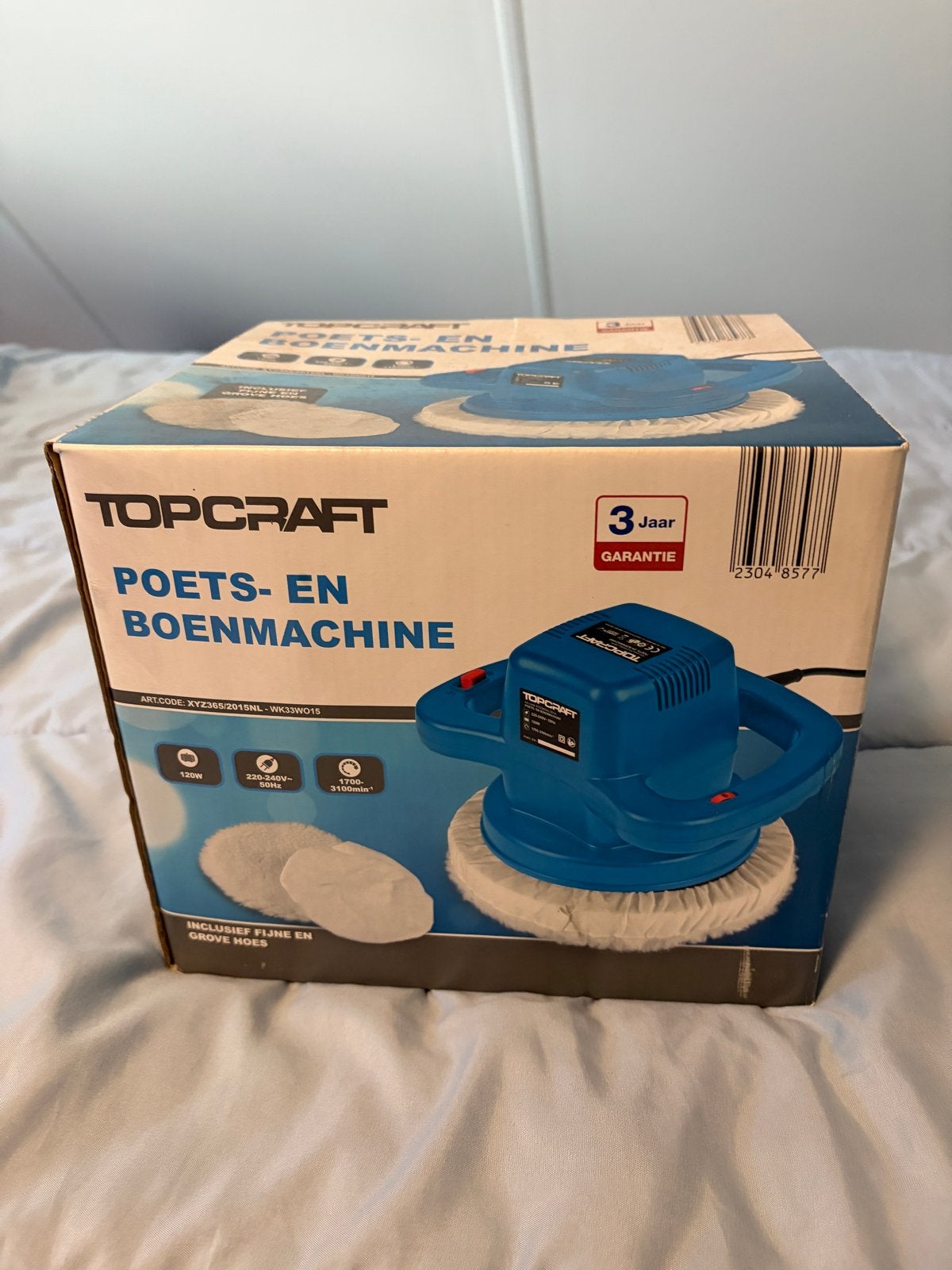 Topcraft Poets- en Boenmachine  nieuw in doos, Ophalen of Verzenden, Nieuw