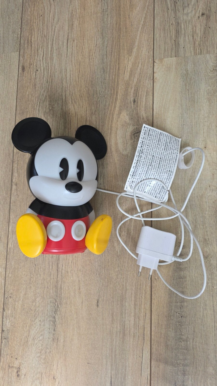 Slaaptrainer en nachtlampje Mickey Mouse, Ophalen of Verzenden, Zo goed als nieuw, Lamp