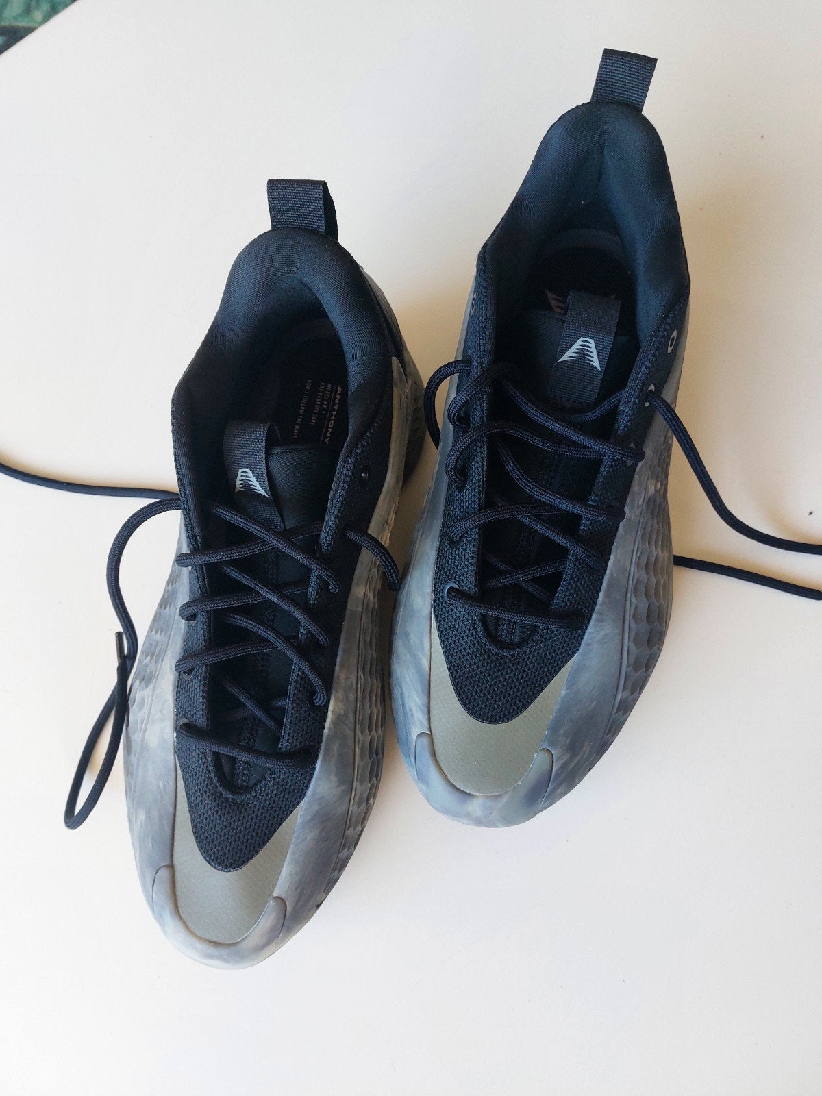 Adidas Anthony Edwards 1 low sneakers - Maat 40, Zwart, Nieuw, Ophalen of Verzenden, Sneakers of Gympen