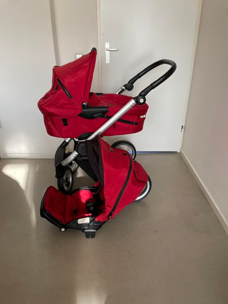 Mutsy Kinderwagen – Compleet & in Goede Staat, Ophalen, Zo goed als nieuw, Mutsy, Verstelbare duwstang