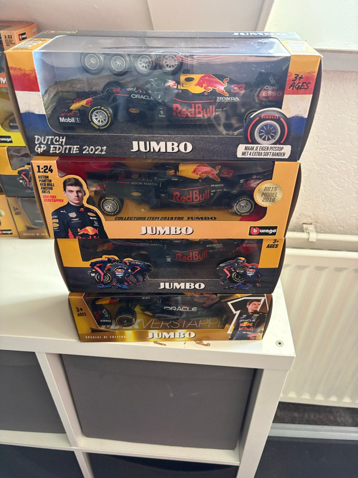 Max Verstappen F1 Auto Collectie - Jumbo Editie, Ophalen, Nieuw