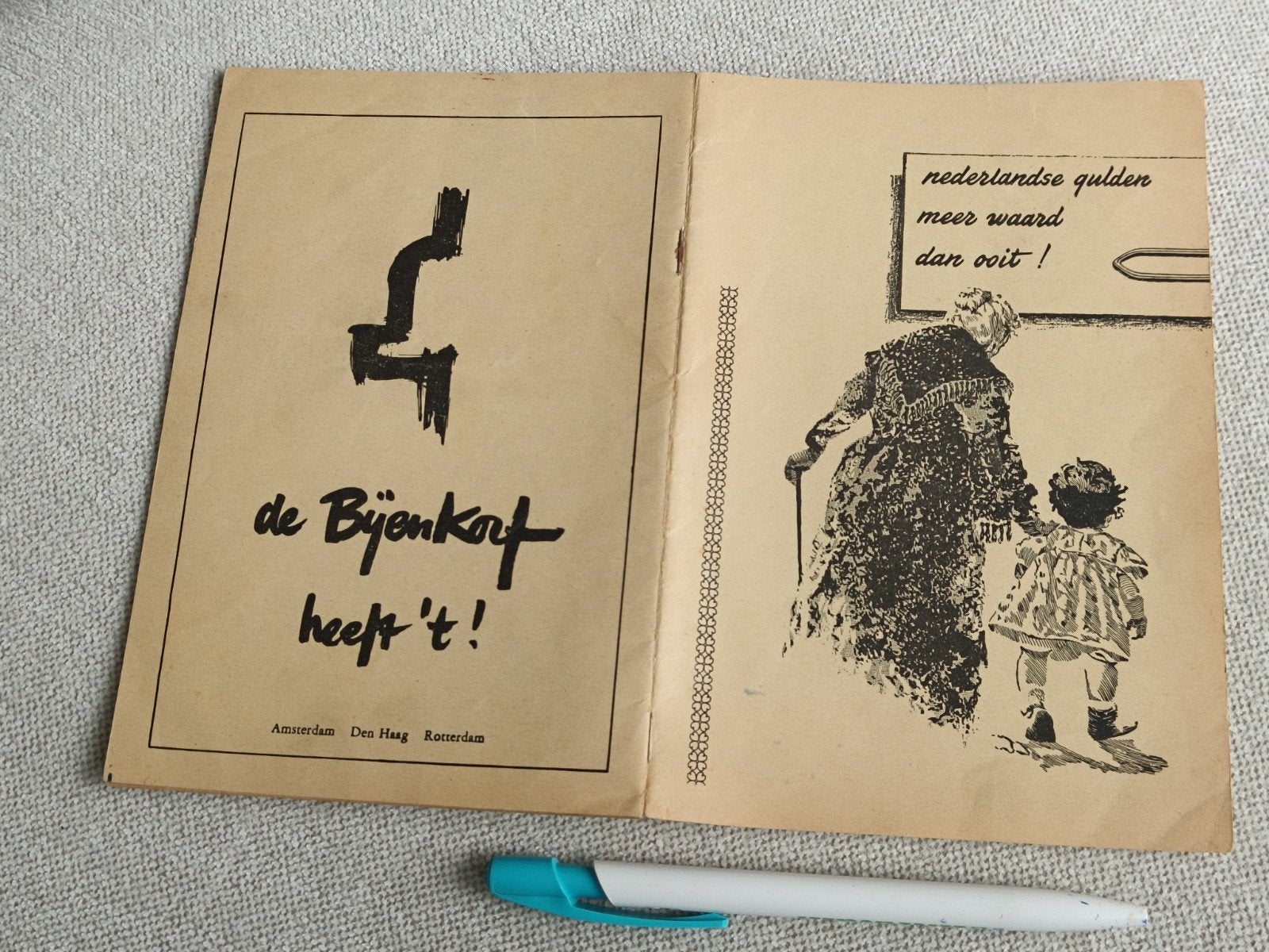 1958, BIJSTAND BOEKJE., Ophalen of Verzenden, Gelezen