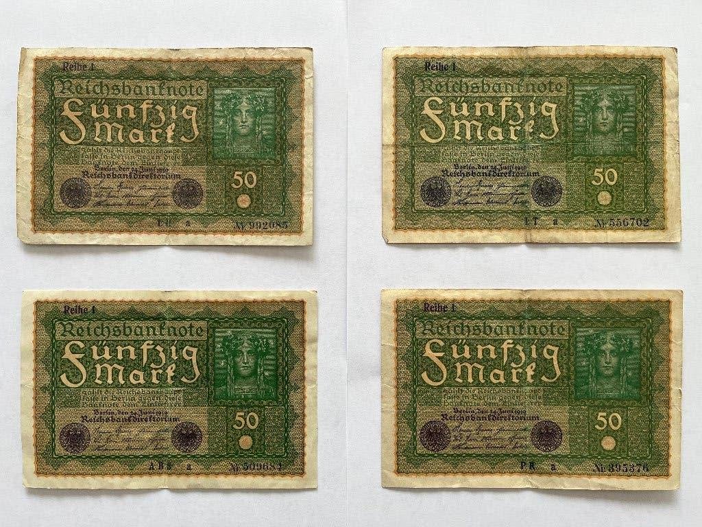 Verzameling Duitse Marken bankbiljetten 1914-1923, Ophalen of Verzenden, Duitsland, Setje