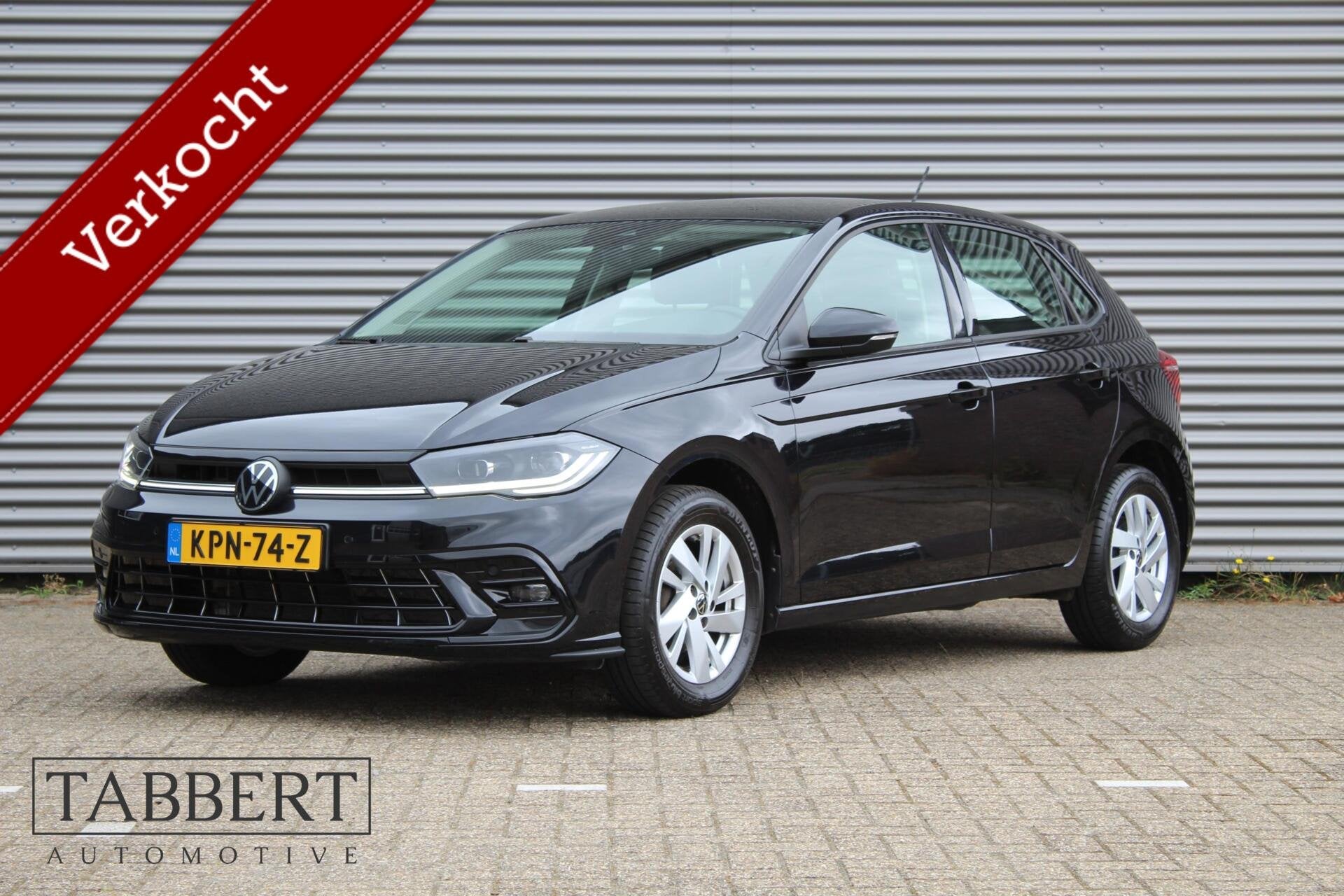 Volkswagen Polo 1.0 TSI Style IQ Light ACC CARPLAY Zwart BTW, Voorwielaandrijving, Stof, Gebruikt, 1072 kg