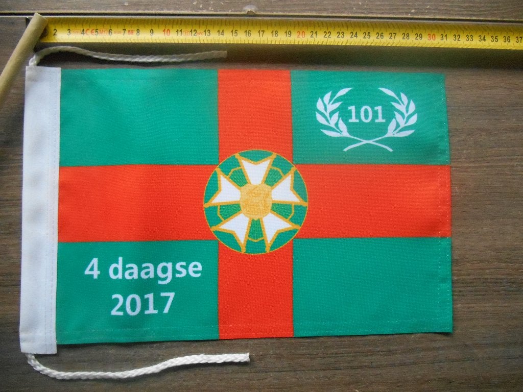 Vierdaagse vlag 2017 101ste, Ophalen of Verzenden, Nieuw