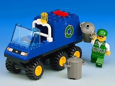Lego | Town | Vuilniswagen | 6564, Lego, Gebruikt, Overige thema's, Lego