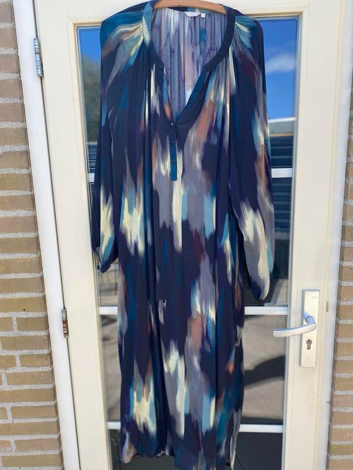 Bon'A Parte Jurk XXL (48/50) - Blauw/Paars/Wit, Blauw, Maat 46/48 (XL) of groter, Ophalen of Verzenden, Zo goed als nieuw