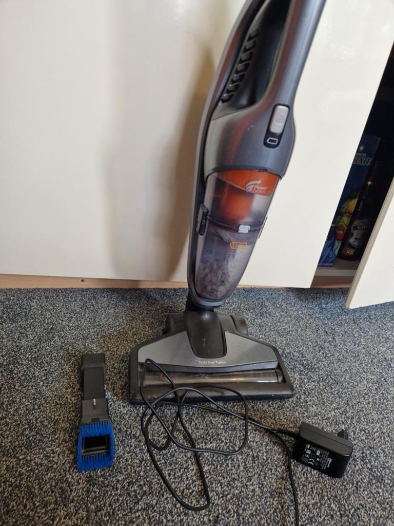philips powerpro duo 2-in-1 steelstofzuiger met kruimeldief, Ophalen, Gebruikt, Philips, Minder dan 1200 watt