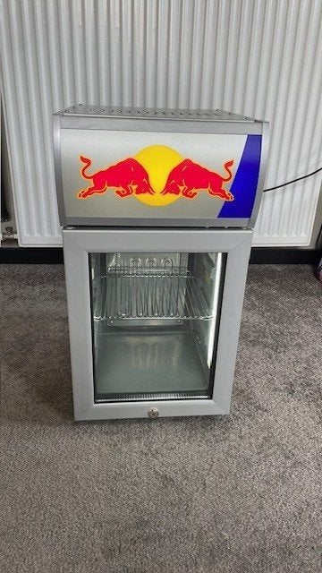 Red Bull Baby Cooler ECO LED Koelkast (prijs verlaagd), Ophalen, Zonder vriesvak, Nieuw, Minder dan 75 liter