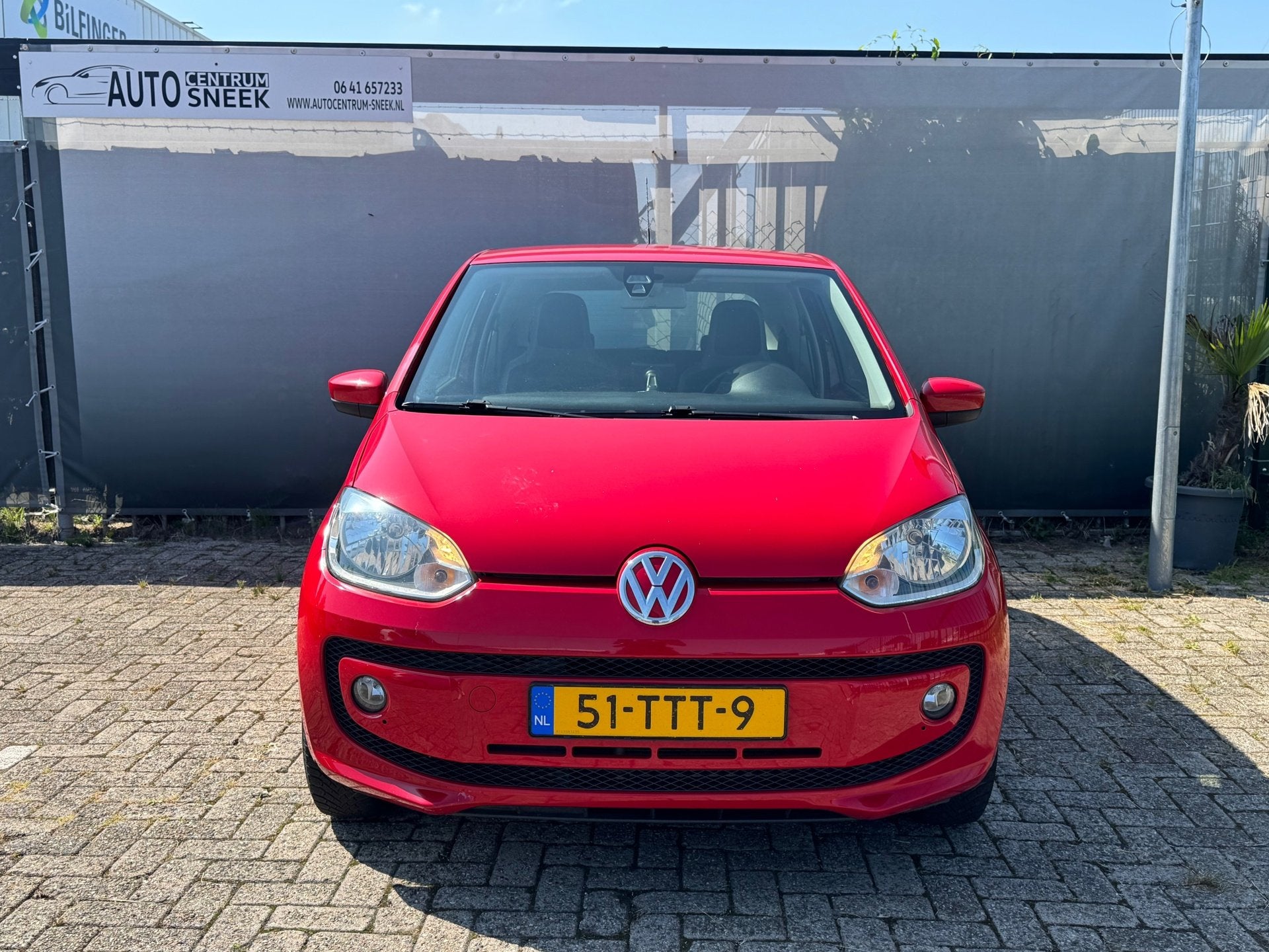 Volkswagen Up! 1.0 high up! - Dealer Onderhouden - NWE APK -, Auto's, Voorwielaandrijving, Euro 5, Stof, Gebruikt