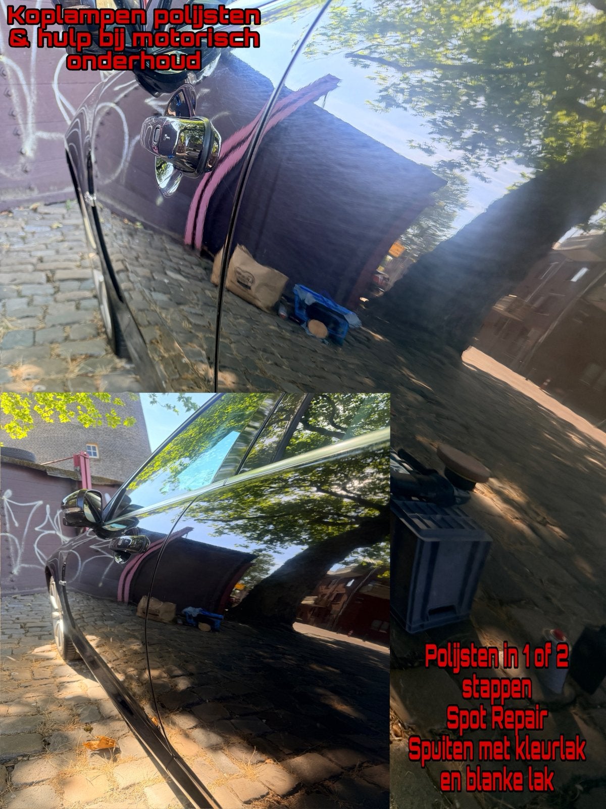 Auto en/of koplampen polijsten