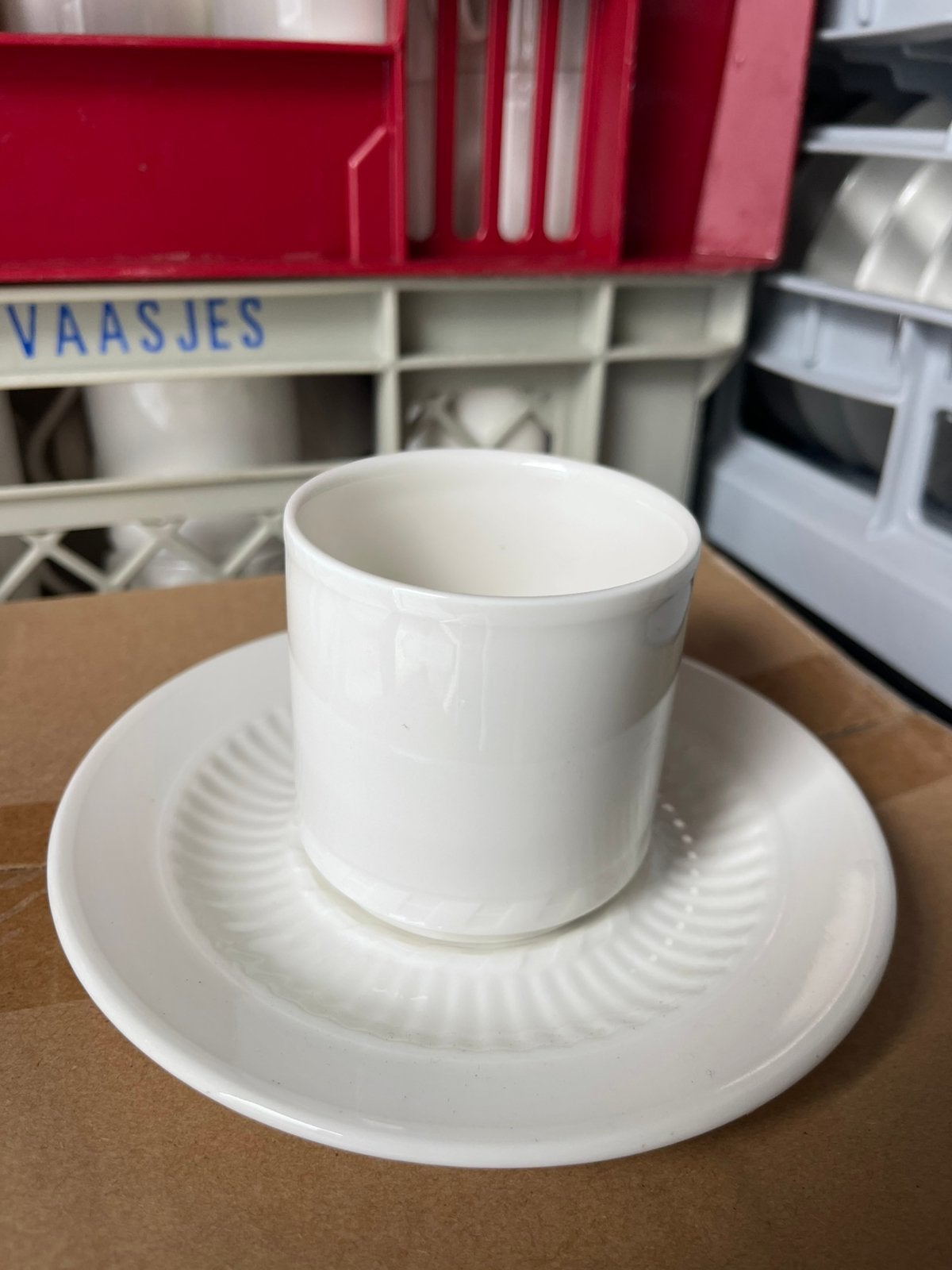 Villeroy & Boch kop en schotels, Ophalen, Zo goed als nieuw, Porselein, Kop en/of schotel