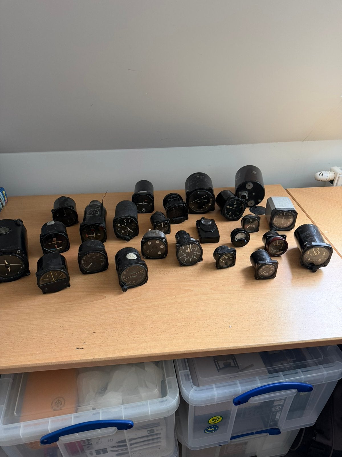 Originele vliegtuigmeters / cockpitinstrumenten, Ophalen of Verzenden, Nieuw, Overige typen