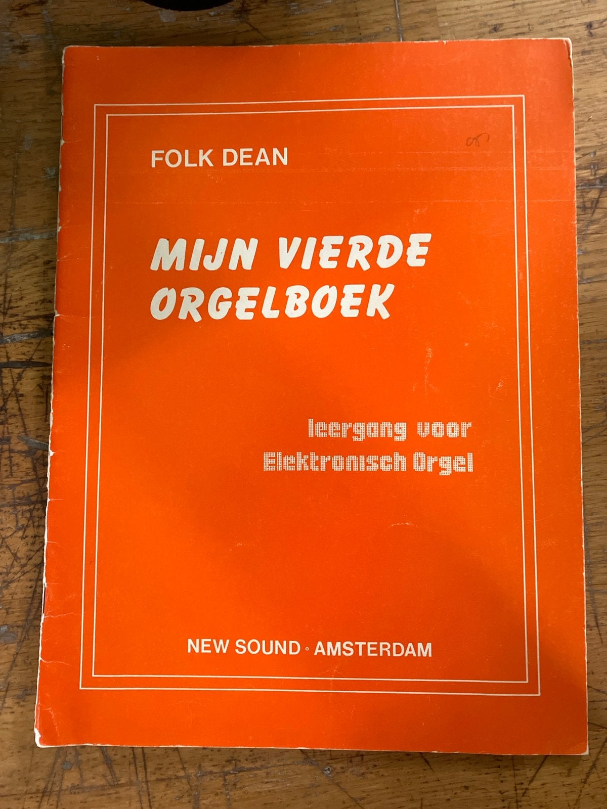 Mijn Vierde Orgelboek - Leerboek Elektronisch Orgel, Ophalen of Verzenden, Gebruikt