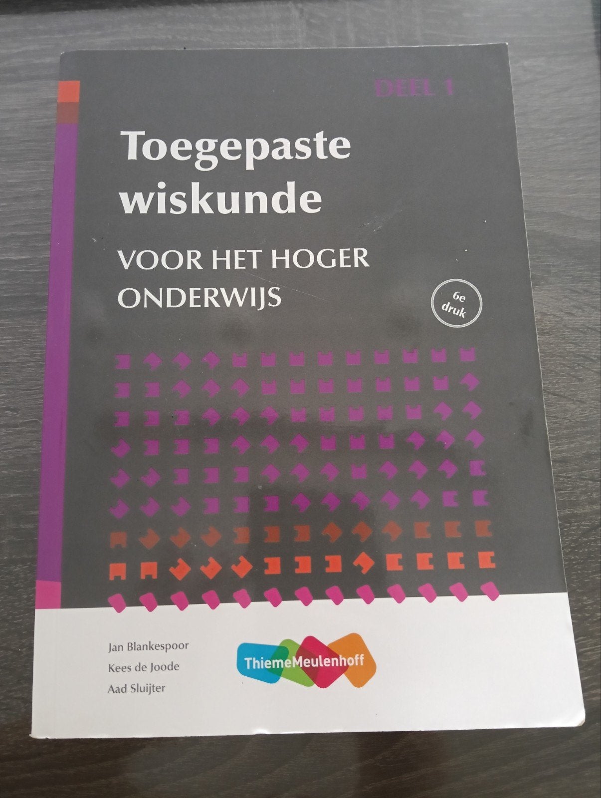 Toegepaste wiskunde voor het hoger onderwijs deel 1 6e druk, Boeken, Gelezen, Jan Blankespoor, Kees de Joode, Aad Sluijter, Beta