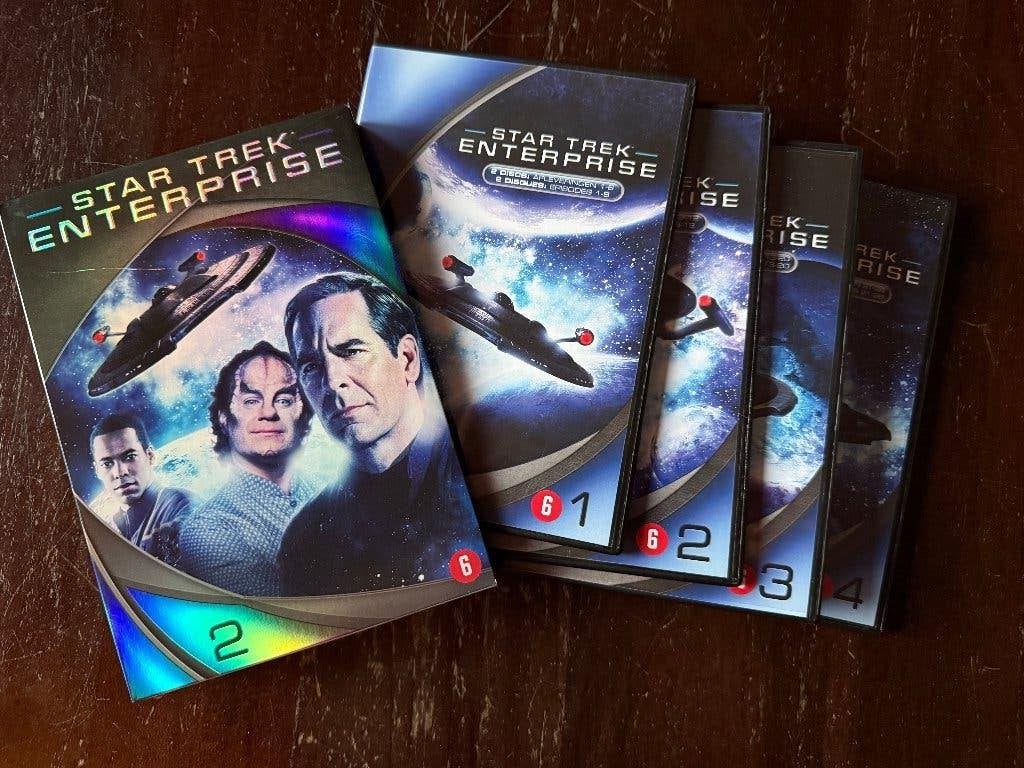 Star Trek Enterprise Seizoen 2 ( 7 DVD Box ), Engels, Nederlands, Ophalen of Verzenden, Zo goed als nieuw