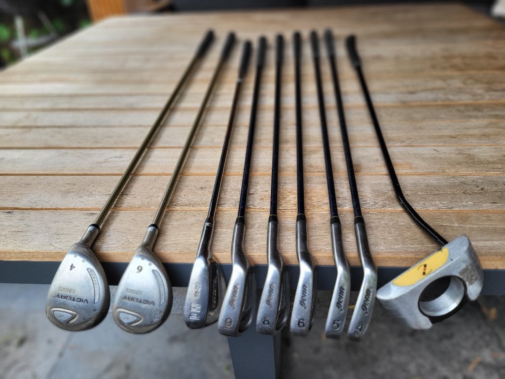 Complete beginners Penn golfset met tas - grafiet shafts, Ophalen, Gebruikt, Set, Overige merken
