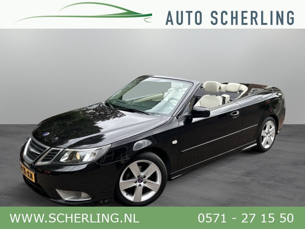 Saab 9-3 Cabrio 1.8t 210 pk Hirsch Automaat NL-auto, Automaat, 1998 cc, 4 cilinders, 4 stoelen
