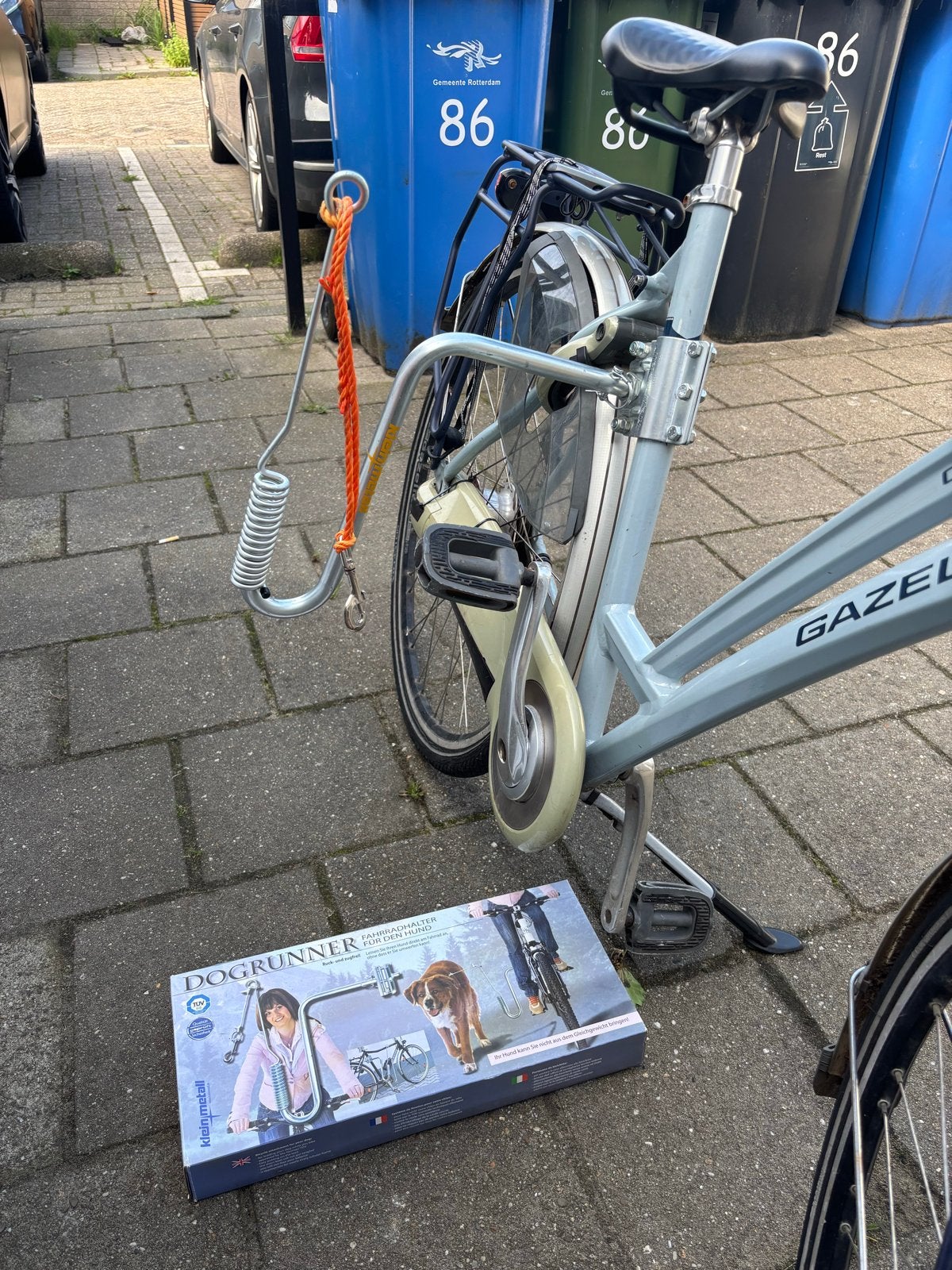Dogrunner fietsstang voor fietsen met de hond, Ophalen, Zo goed als nieuw