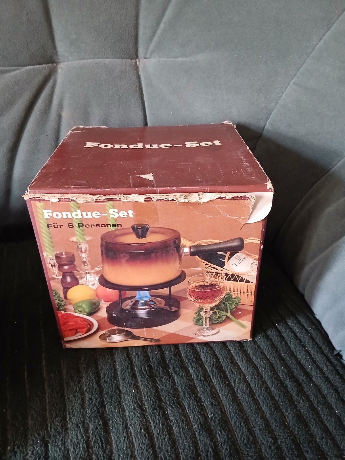 fondue set, Ophalen, Fondueset