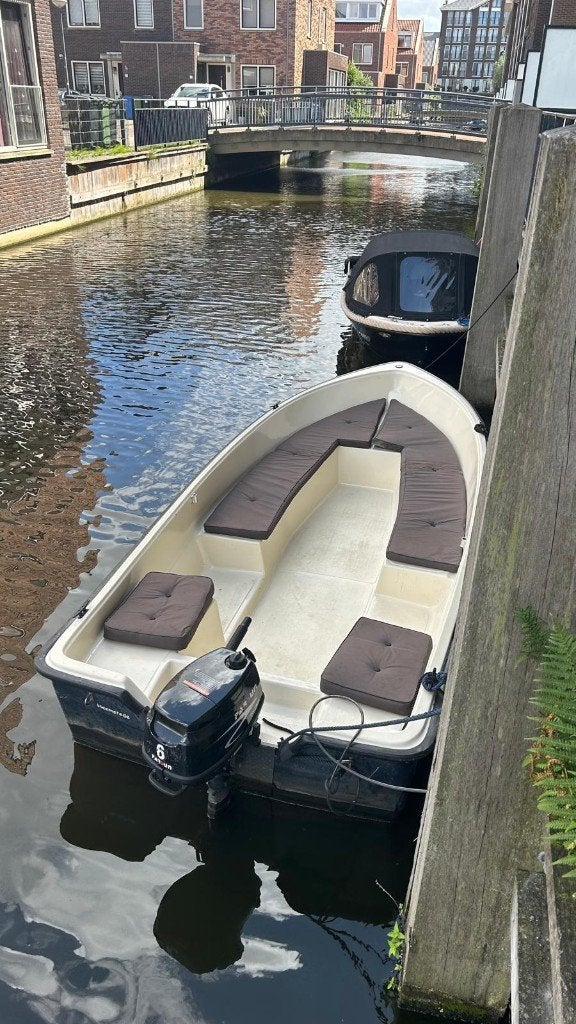 Boot Sunrise 420 met Parsun 6pk buitenboord motor, Ophalen, 4 m, 6 pk, Rondzit