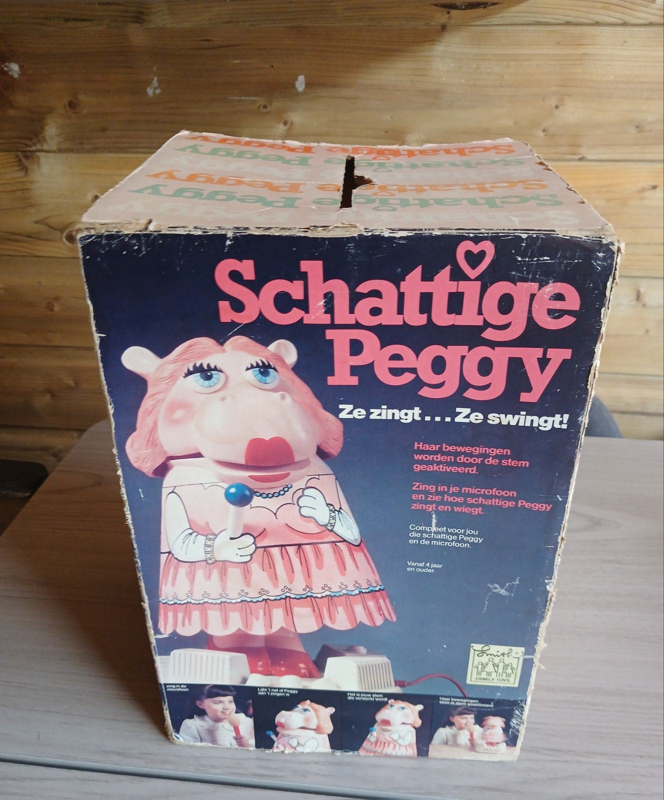 Vintage Schattige Peggy pop - Zingt en swingt!, Ophalen of Verzenden