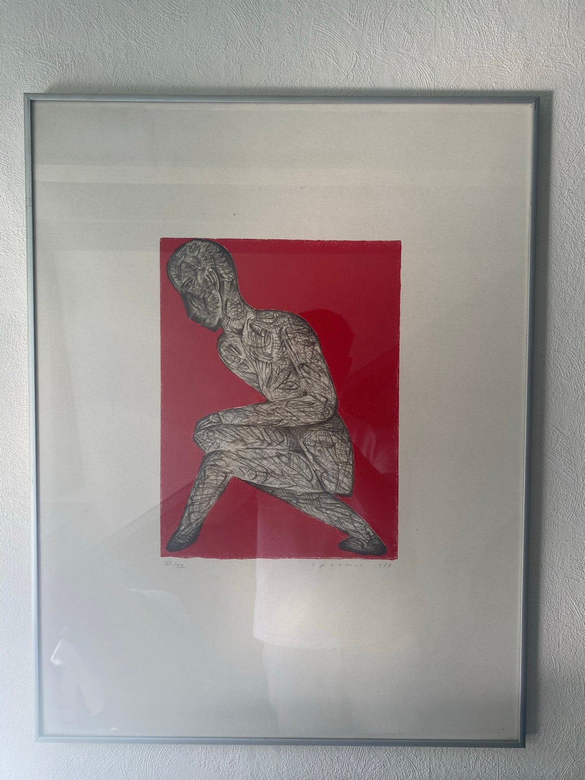 Kees Spermon - Avoice - Gesigneerd Schilderij, Antiek en Kunst, Kunst | Schilderijen | Klassiek, Portret of Personen, Expressionistisch