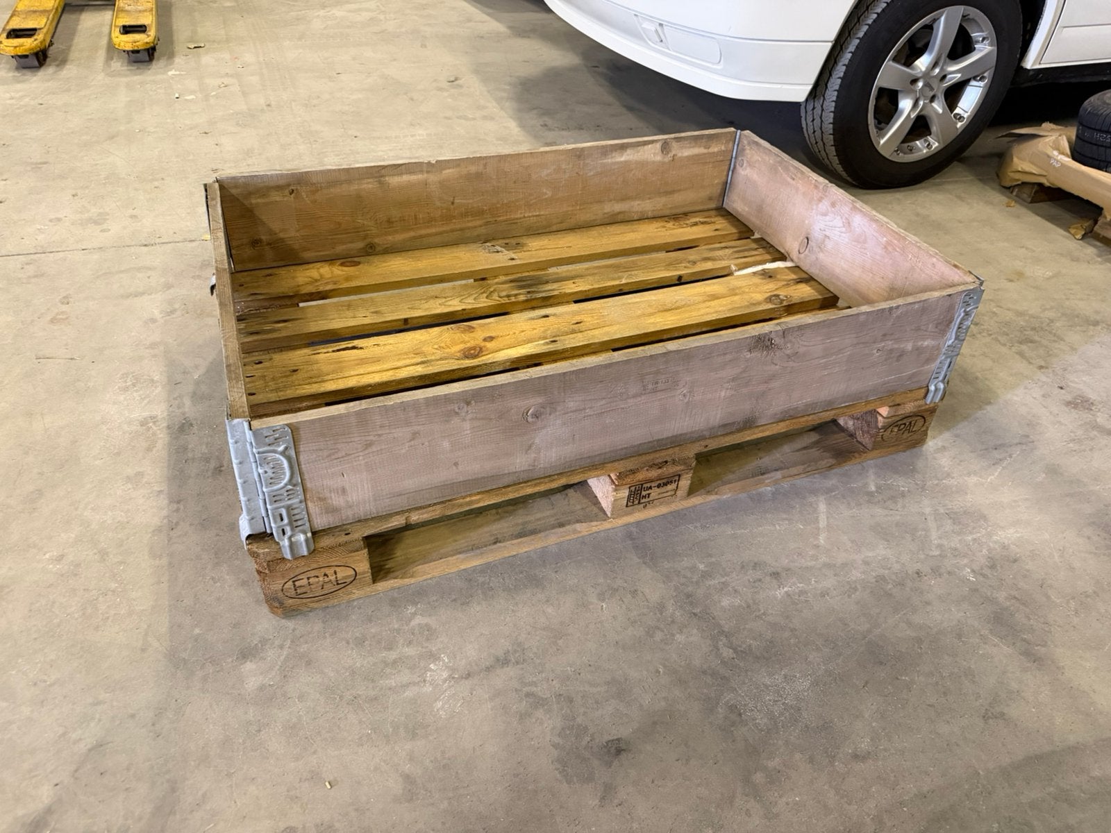 10x Europallets met opzetrand 10x zonder opzetrand, Ophalen, 100 cm of meer, 60 cm of meer, Overige typen