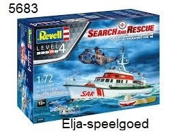 Revell Search  Modelbouwset (Boot & Helikopter) 5683, Ophalen of Verzenden, Nieuw, 1:50 tot 1:200, Revell