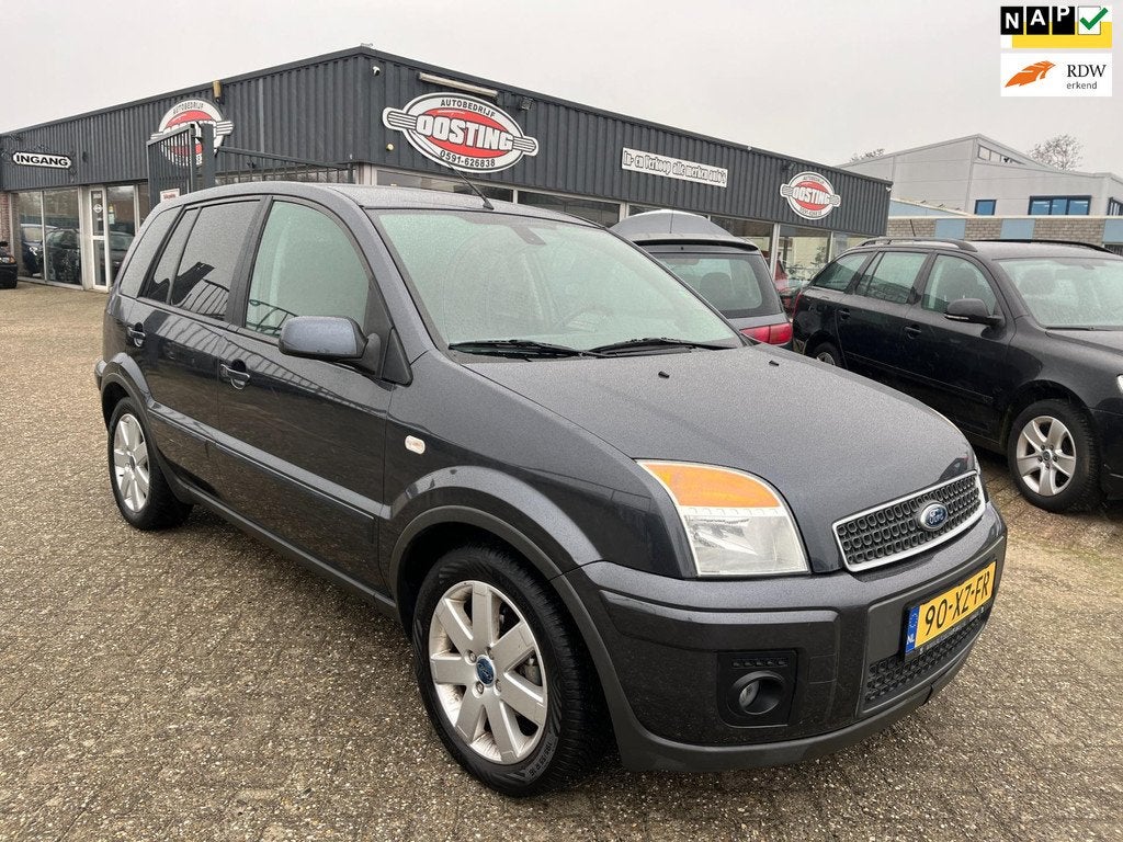 Ford Fusion 1.4-16V Futura(st-bekr,elektr-pakket,airco,lmv,b, Auto's, Ford, Voorwielaandrijving, Gebruikt, 49 €/maand, Origineel Nederlands