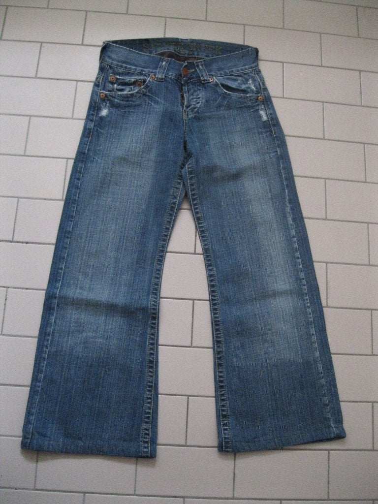 maat S, (W28-L30) 1 Silver Creek heup spijkerbroek, Kleding | Dames, Silver Creek, Blauw, Ophalen of Verzenden, Zo goed als nieuw