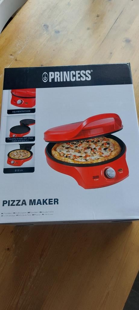 Princess pizza maker, Witgoed en Apparatuur, Ovens, Ophalen, Nieuw, Minder dan 45 cm